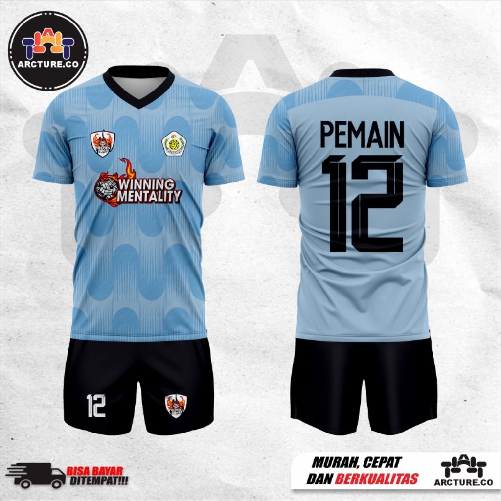 Jersey Futsal/Jersey Sepak Bola Desain Custom