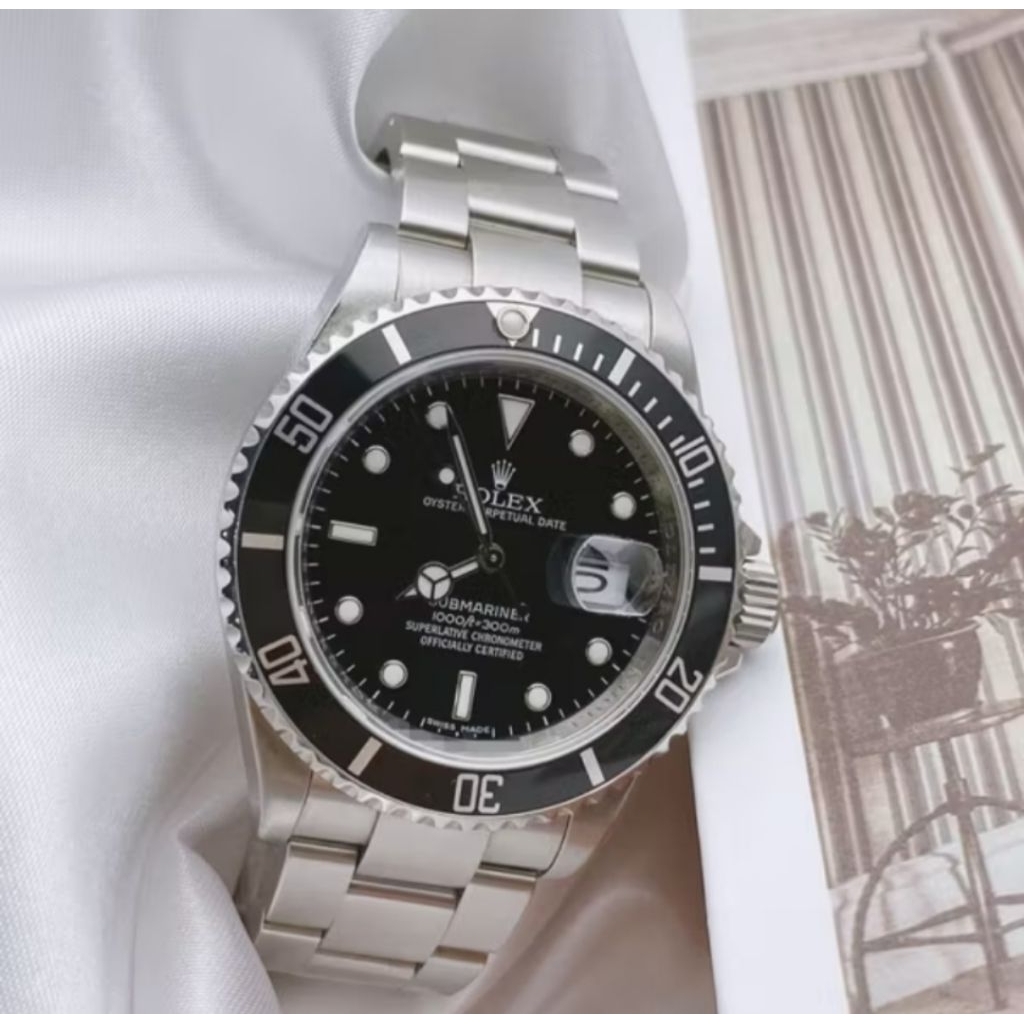 rolex ROLEX Automatic Mechanical Match Journal /Black Water Ghost / Green Water Ghost Men's Watch