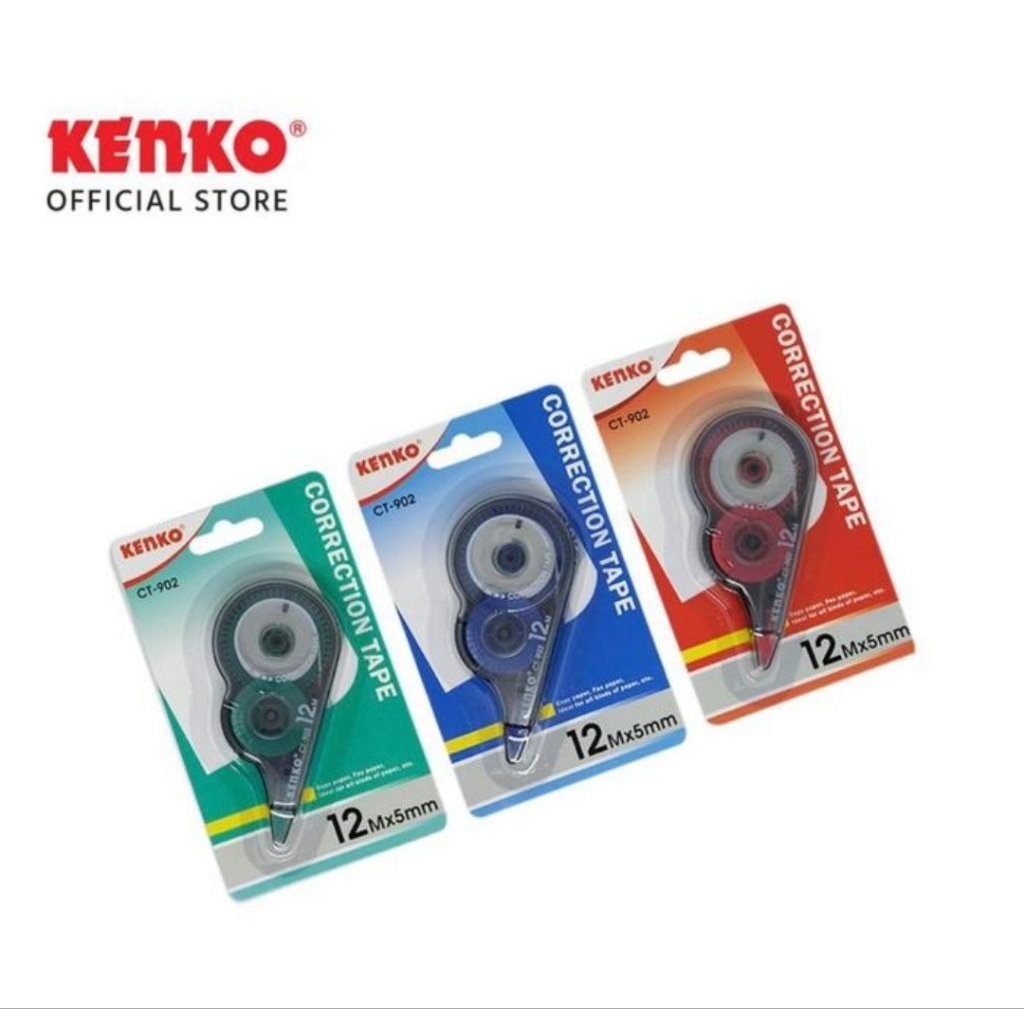 

Tip Ex Kertas Kenko CT-902 12Mx5mm ( 1 pcs)