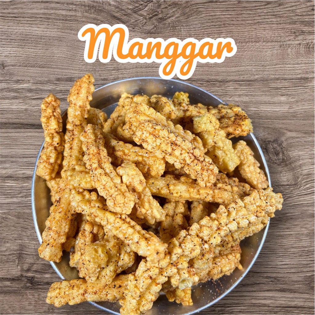 

Snack Kiloan | Kerupuk Manggar | Manggar | Akar pedas | Camilan Murah