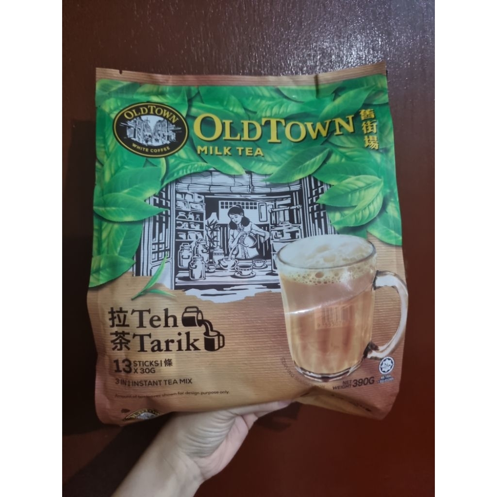 

old town milk tea teh tarik malaysia