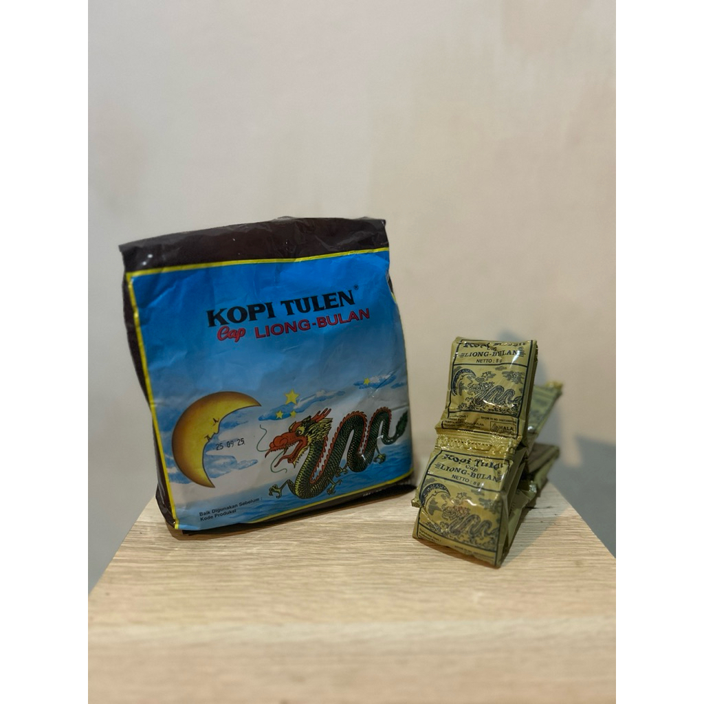 

Kopi Tulen /Liong Bulan/Kopi hitam sachet/kopi bubuk tradisional/kopi legendaris