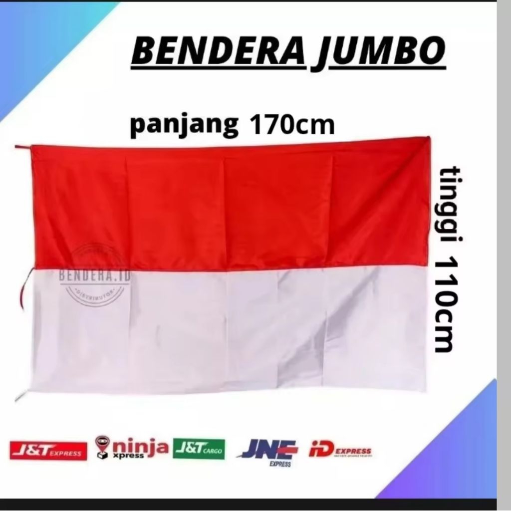 BENDERA MERAH PUTIH JUMBO