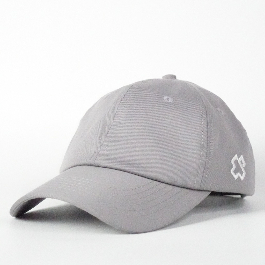 Topi Polo Caps Polos Premium Esthetic Grey