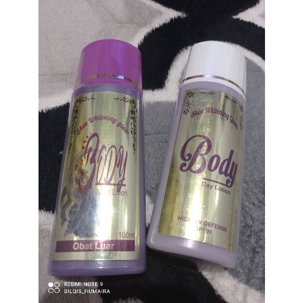 1 PAKET (SIANG MALAM) HB ANGGUR SKIN WHITENING GLOW // HB STRONG DOSIS 10x LIPAT (siang dan malam) (