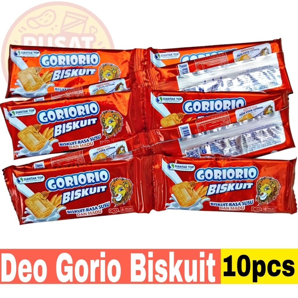 

Deo Goriorio Biskuit Renceng isi 10pcs x 12gr