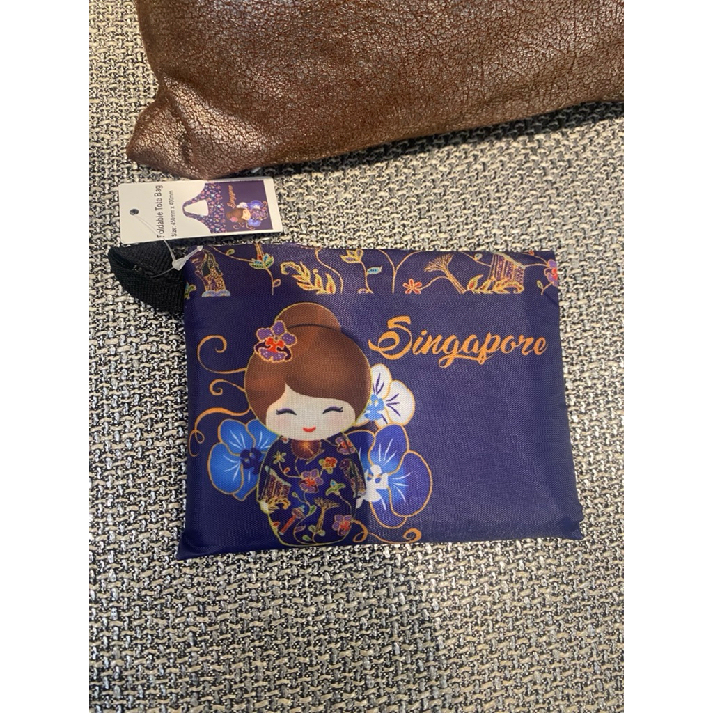 NEW TOTE BAG TAS BELANJA SINGAPORE ORIGINAL
