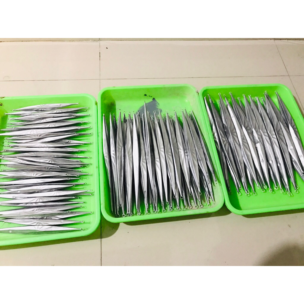 METAL JIG BLANK DIAMONT VIP LONG 80,100,150,200,300,400,500Gr