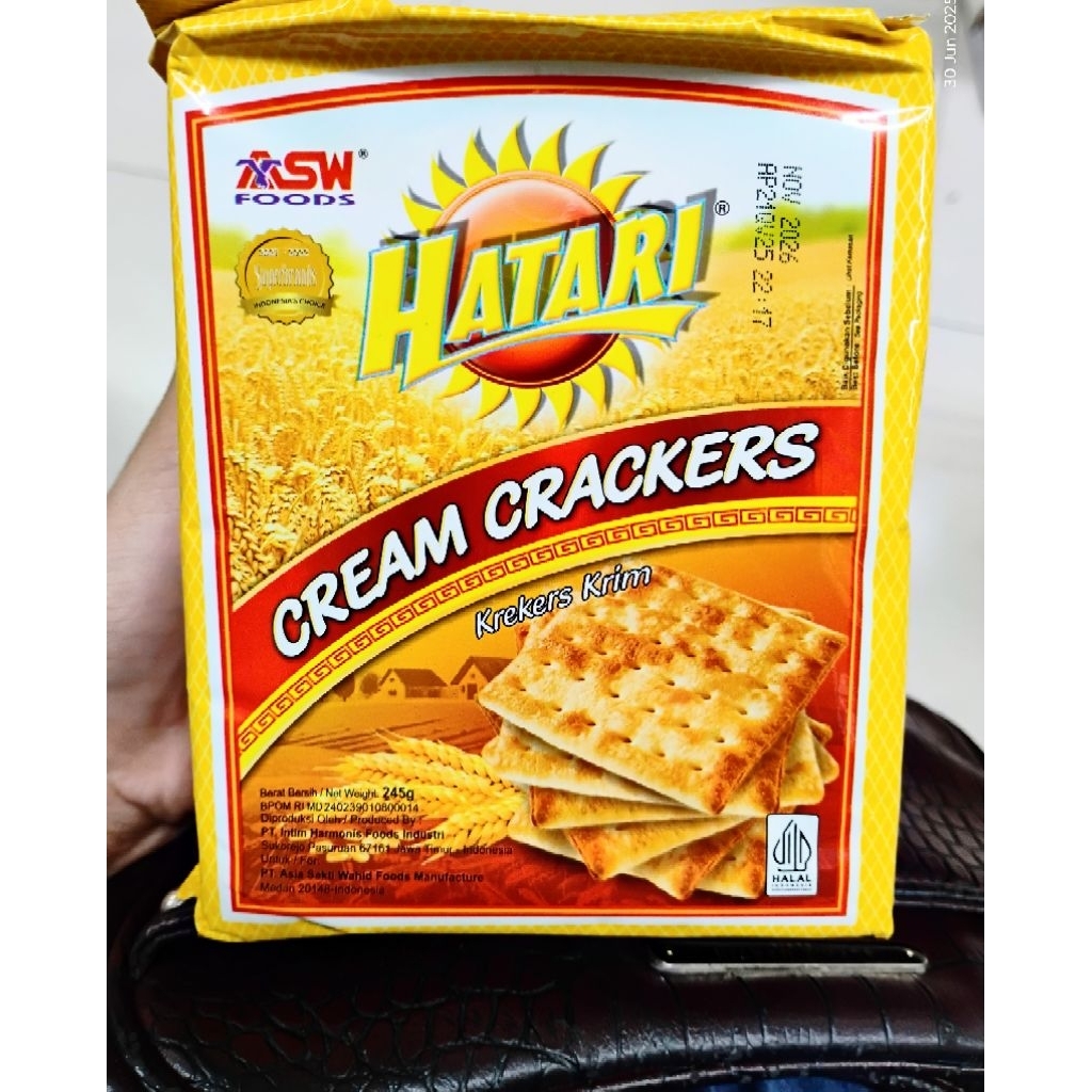 

Asw Hatari Cream Crackers 245Gr