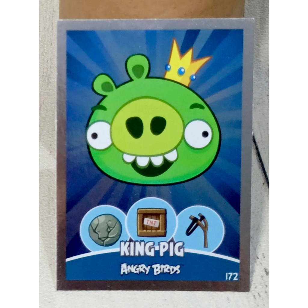 Kartu Foil Rovio Angry Bird License (anda pilih)