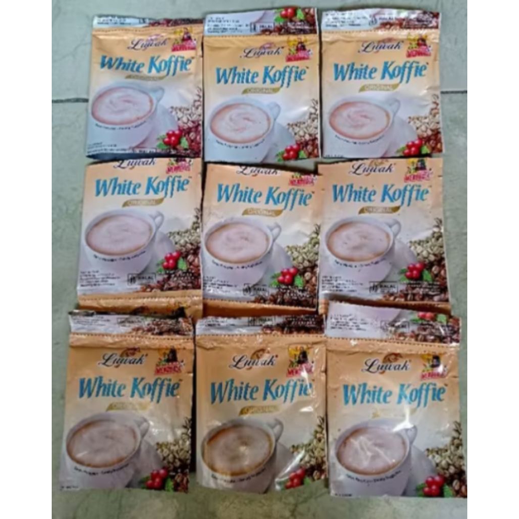 

bungkus kopi luwak white coffee /100pcs