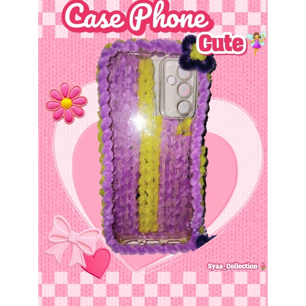 Case Hp Kawat Bulu Aesthetic/Casing Kawat Bulu Super Cute