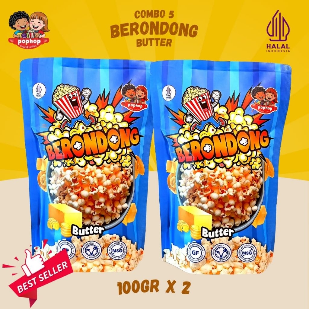

Popcorn Combo 5 (Duo Butter) - Duo Butter Popcorn Camilan Crispy Popcorn Jamur