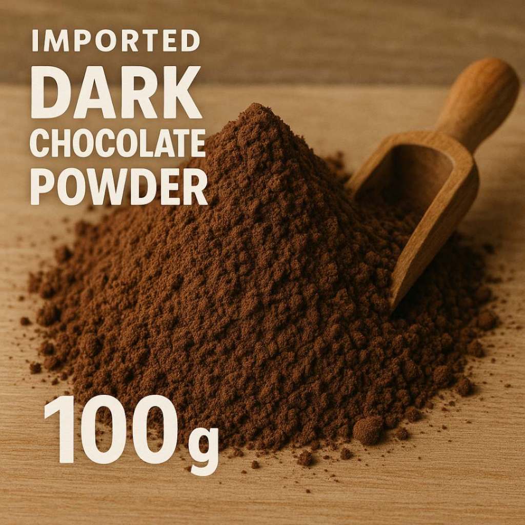 Dark Coklat Import 100gr Bumbu Tabur Coklat Hitam Premium Rasa Pahit Manis