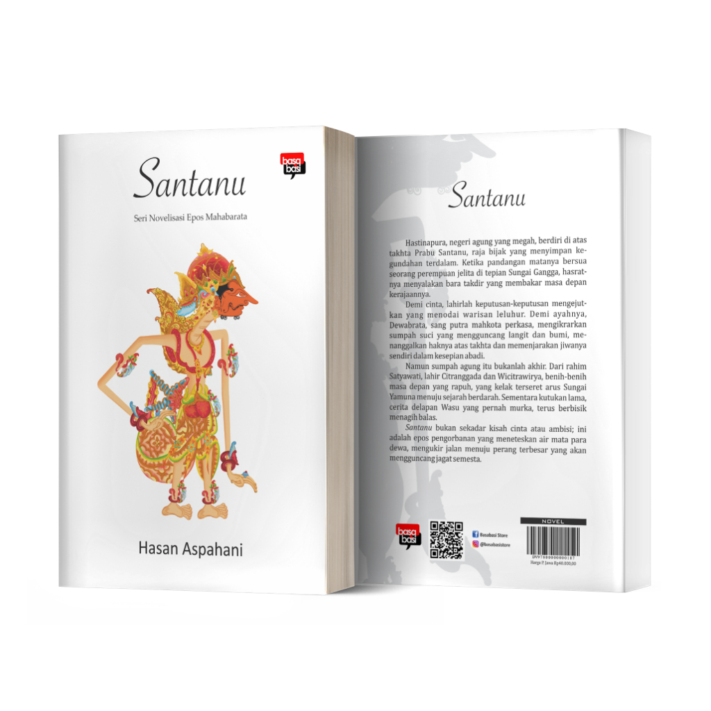 Buku Santanu; Seri Novelisasi Epos Mahabarata (Hasan Aspahani) BASABASI