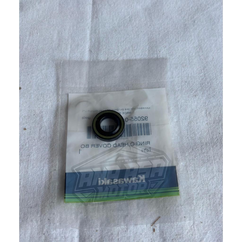 Oring O Ring Baut Bolt Cover Tutup Head Kawasaki Ninja 250 Karbu Fi Original - 92055-0195