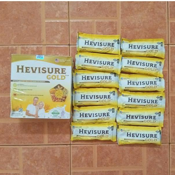 

TERLARIS HEVISURE GOLD Milk Susu Obat Diabetes Kencing Manis Insulin Pankreas Original 1Box-12Sachet