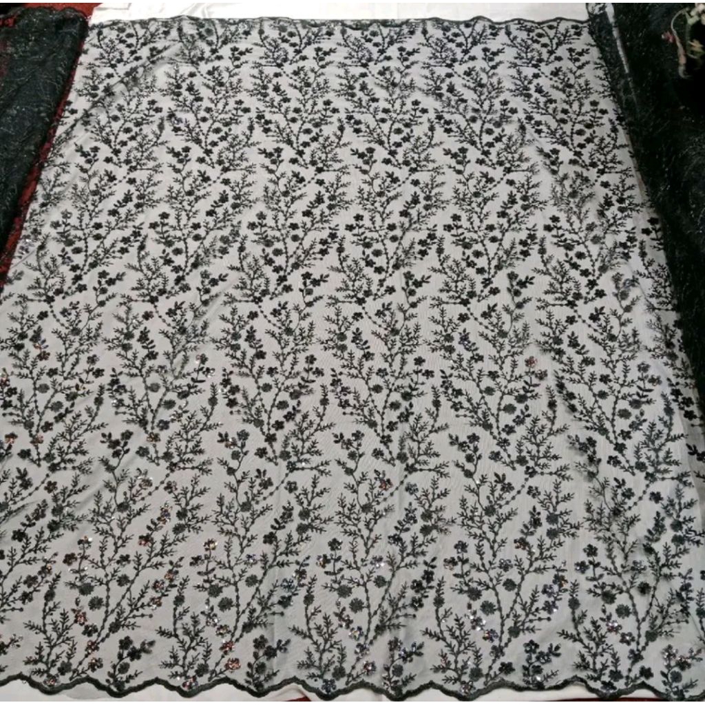 BAHAN/KAIN TILE BROKAT MIX PAYETAN