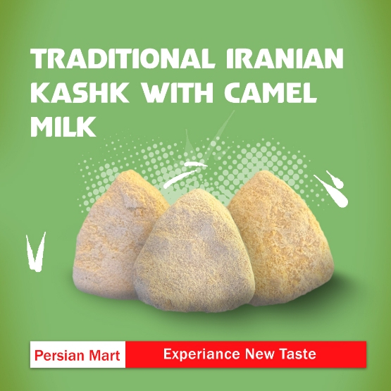 

Traditional Iranian Kashk from Camel Milk 100 gr – Authentic Iranian Fermentation