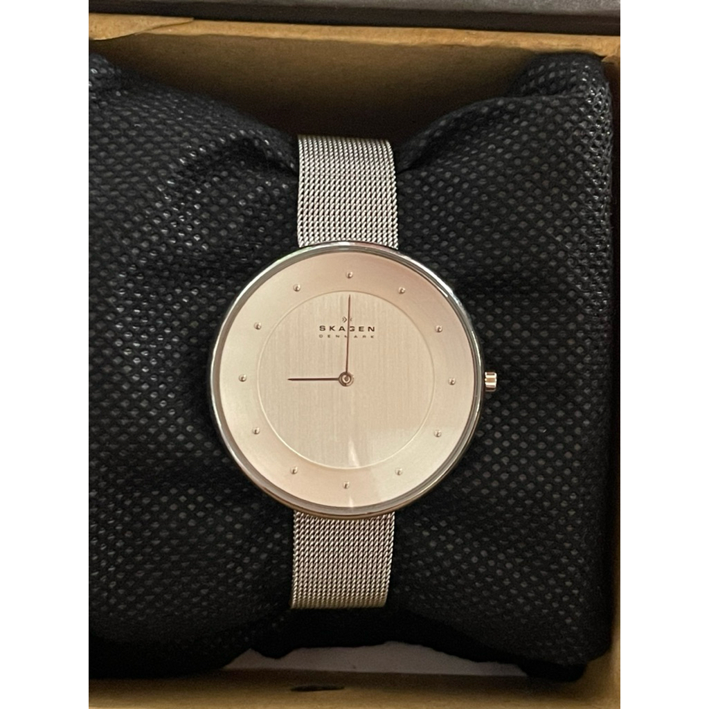 Jam Tangan Skagen Tali Pasir Silver