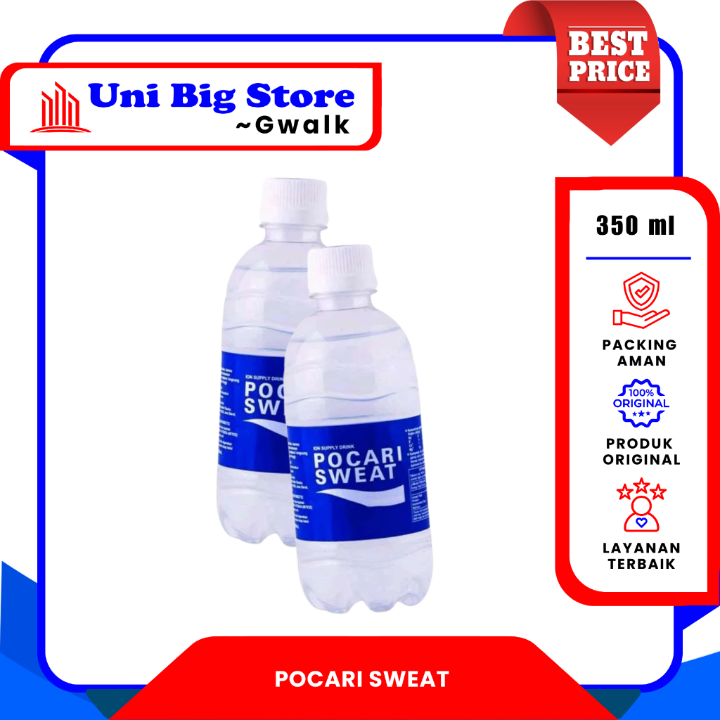 

POCARI SWEAT DRINK OROGINAL ION SUPPLY DRINK BOTOL - 350 ml