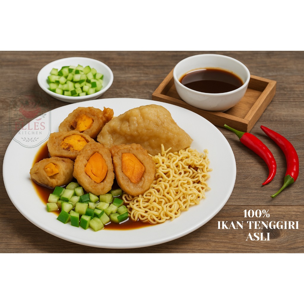 

PEMPEK-KU IKAN TENGGIRI FROZEN | HALAL