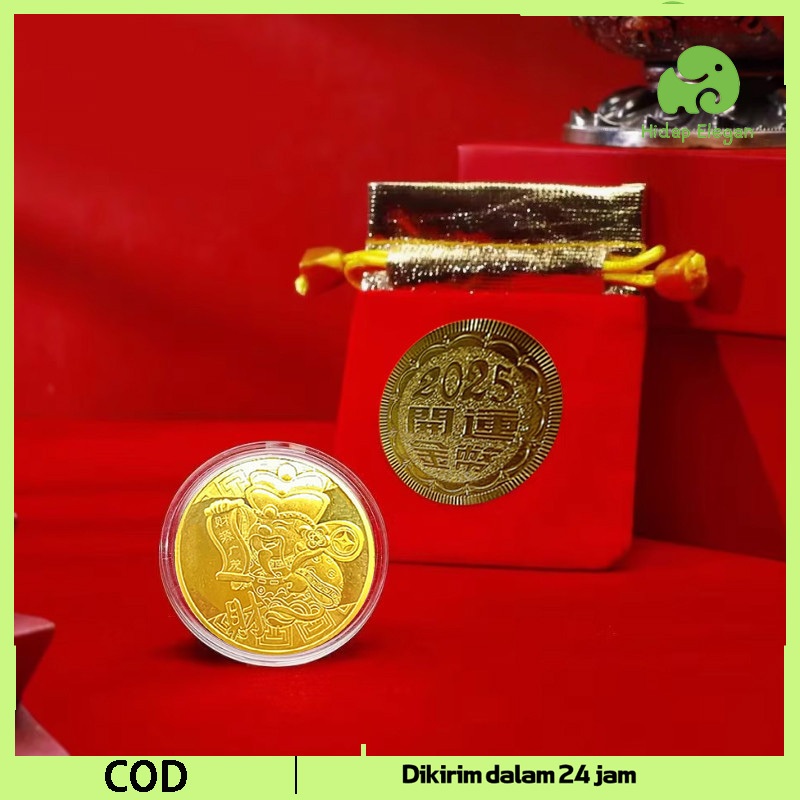 Coin Koin Keberuntungan Dan Hoki Koin Koin Keberuntungan Cina Koin Logam Asli Uang Koin Koin Keberun