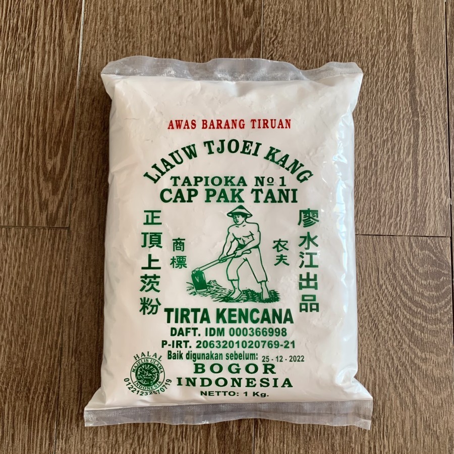 

Tepung Sagu Tani Liauw Tjoei Kang 1kg / Tepung Tapioka