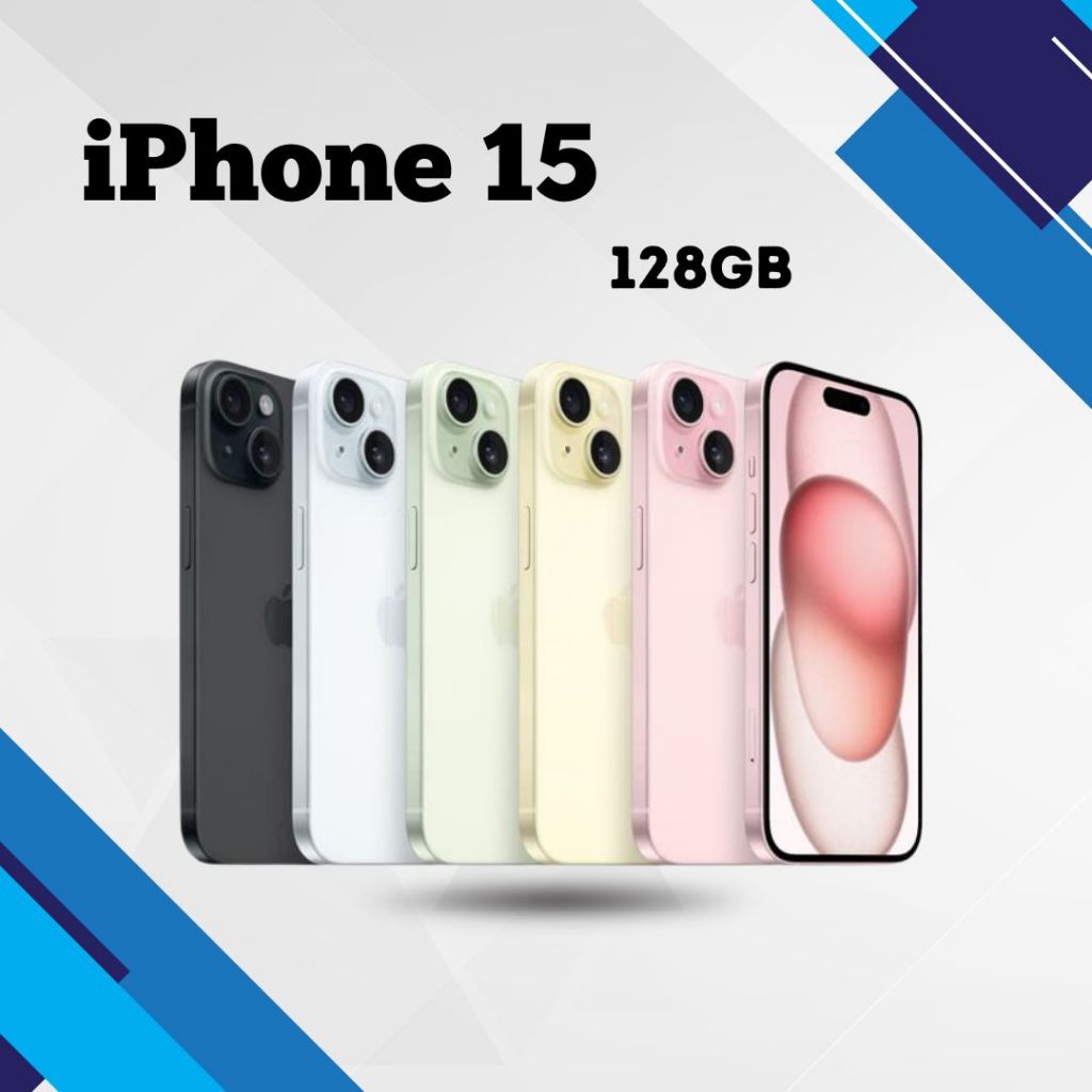 IPHONE15/15 PLUS 128GB IP 15&15 PLUS SECOND INTER MULUS FULLSET NO MINUS GARANSI 1 BULAN