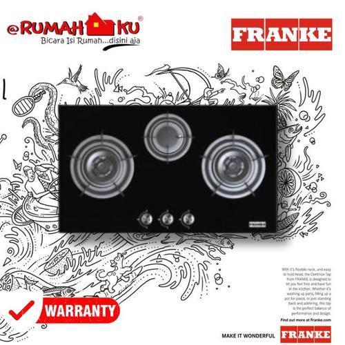 Kompor Gas FRANKE FHG 8312 Tempered Glass 3Tungku
