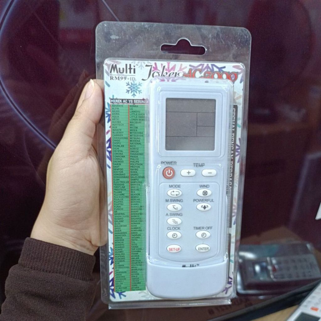 REMOT AC UNIVERSAL - REMOT AC UNIVERSAL - REMOT AC UNIVERSAL SERBAGUNA - REMOT AC UNIVERSAL MURAH