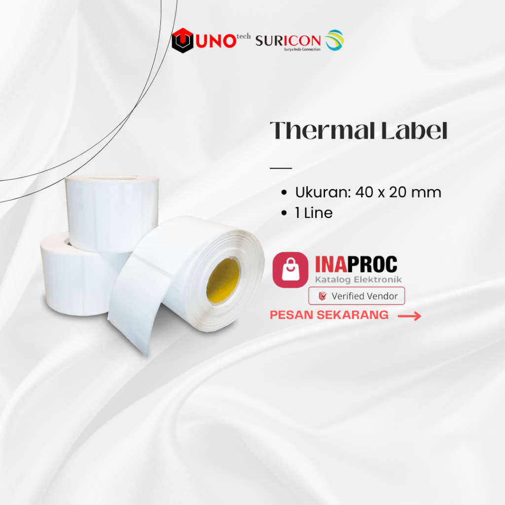 

Thermal Label 40 X 20