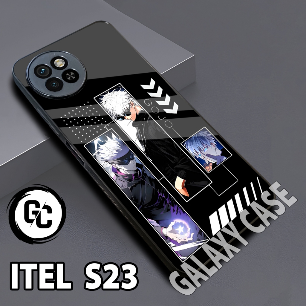 Softcase glossy ITEL S23/Case ITEL S23 Anime/case ITEL S23 glitter/casing ITEL S23/case HP ITEL S23