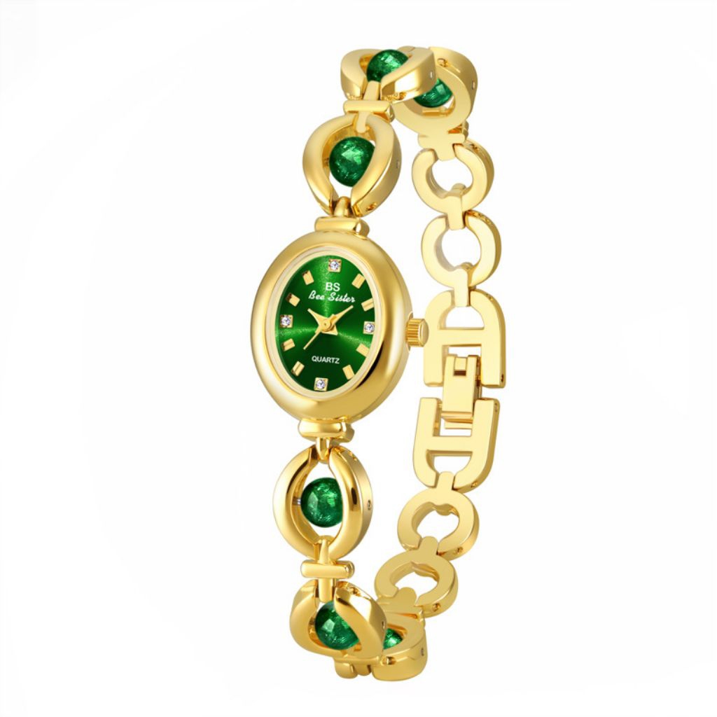 Jam tangan wanita import BS crowmogrean