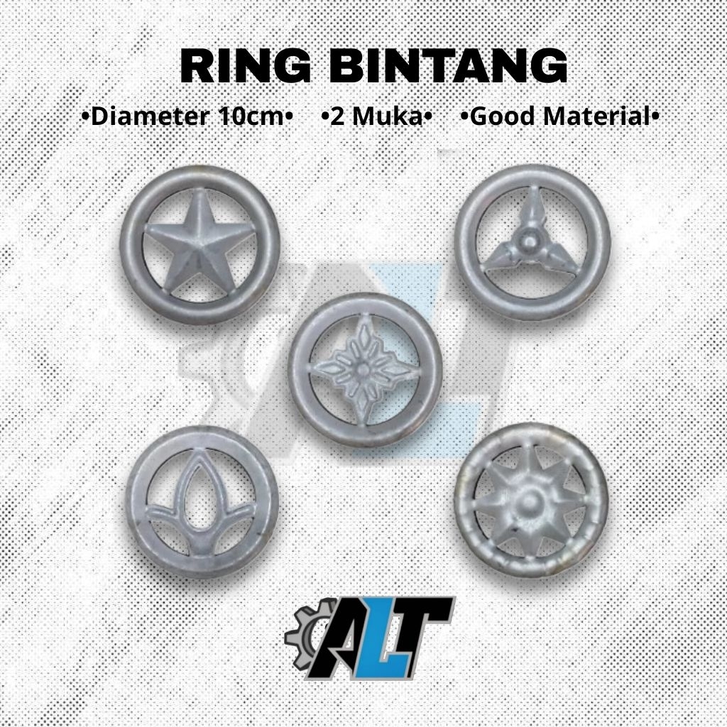 Ring Bintang Aksesoris Ornamen Pagar