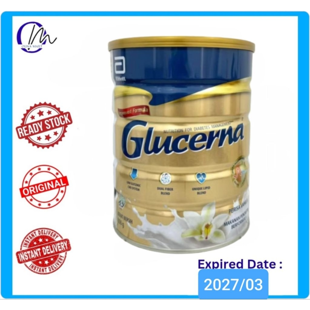 

(READY) GLUCERNA MILK TRIPLE CARE 800 GRAM / SUSU DIABETES