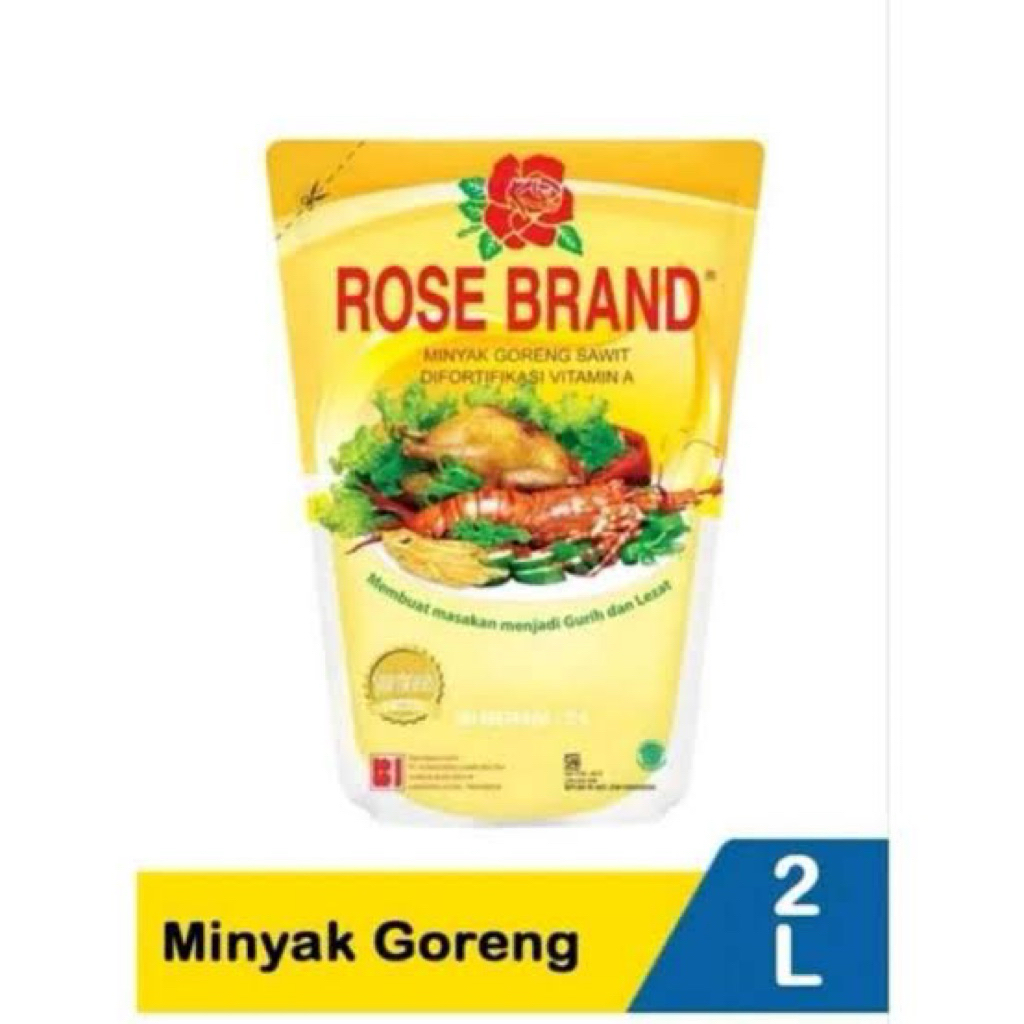 

Rose Brand Minyak goreng sawit 2 liter