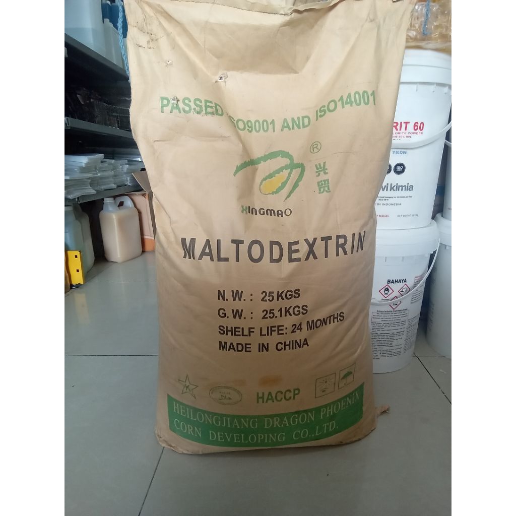 

Maltodextrin / Dextrin ex China Food Grade / Filler Makanan Netral