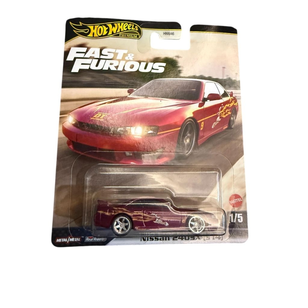 HotWheels Hot Wheels Premium Fast and Furious Nissan 240SX 240 SX S14 Original