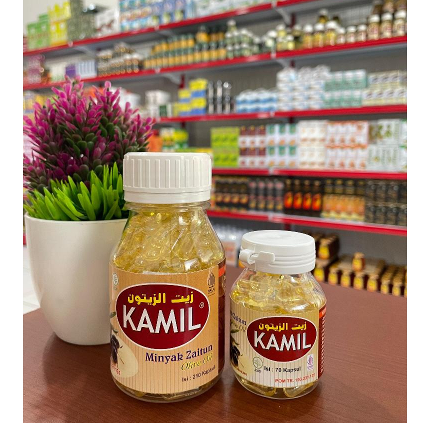 KAMIL Kapsul Minyak Zaitun Extra Virgin | Kapsul Olive Oil Extra Virgin