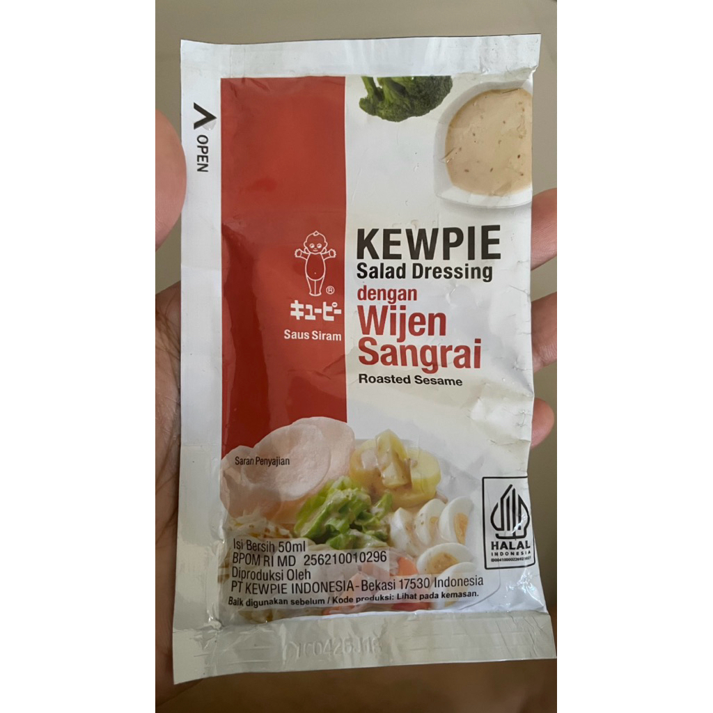 

kewpie wijen sangrai salad dressing murah exp 04/26
