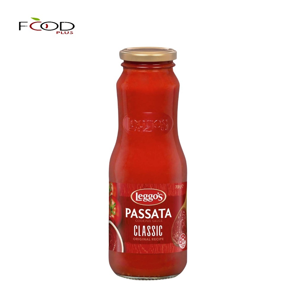 

[oddsolshop] pekanbaru/Leggos Passata Classic Tomato Paste 700GR Saus Pasta Tomat Klasik Botol Kaca