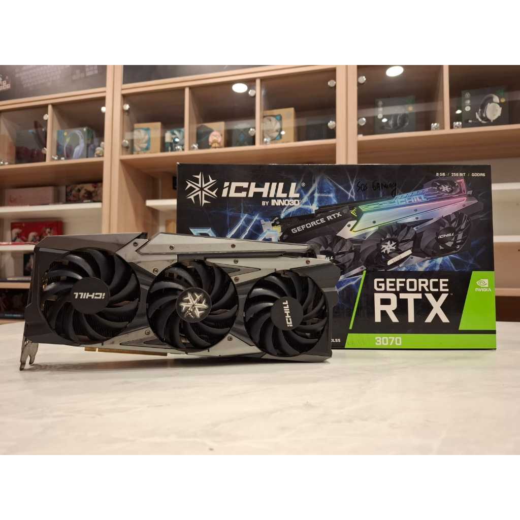 VGA NVIDIA INNO3D GEFORCE RTX 3070 / RTX3070 ICHILL X4 8GB GDDR6 - VGA GAMING