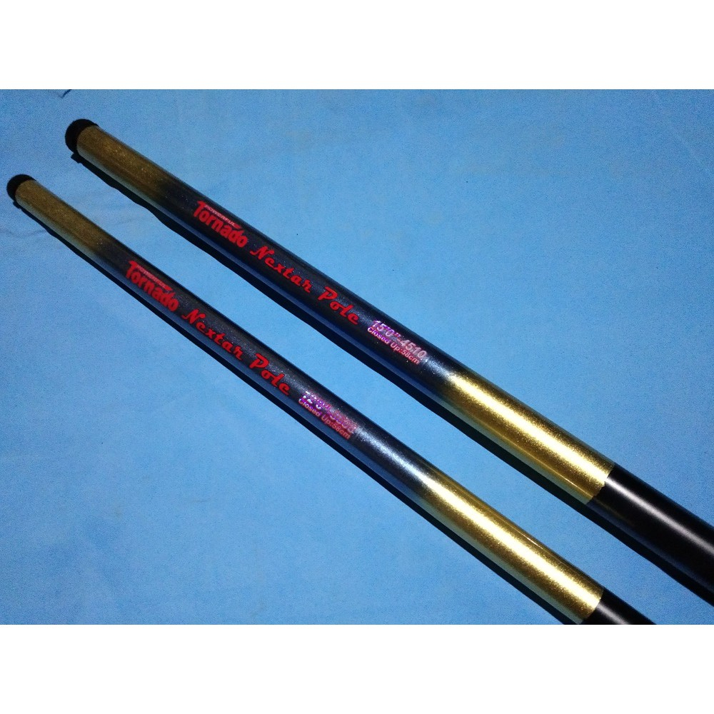 joran pancing tegek tornado nextar pole 270. 300. 360. 450