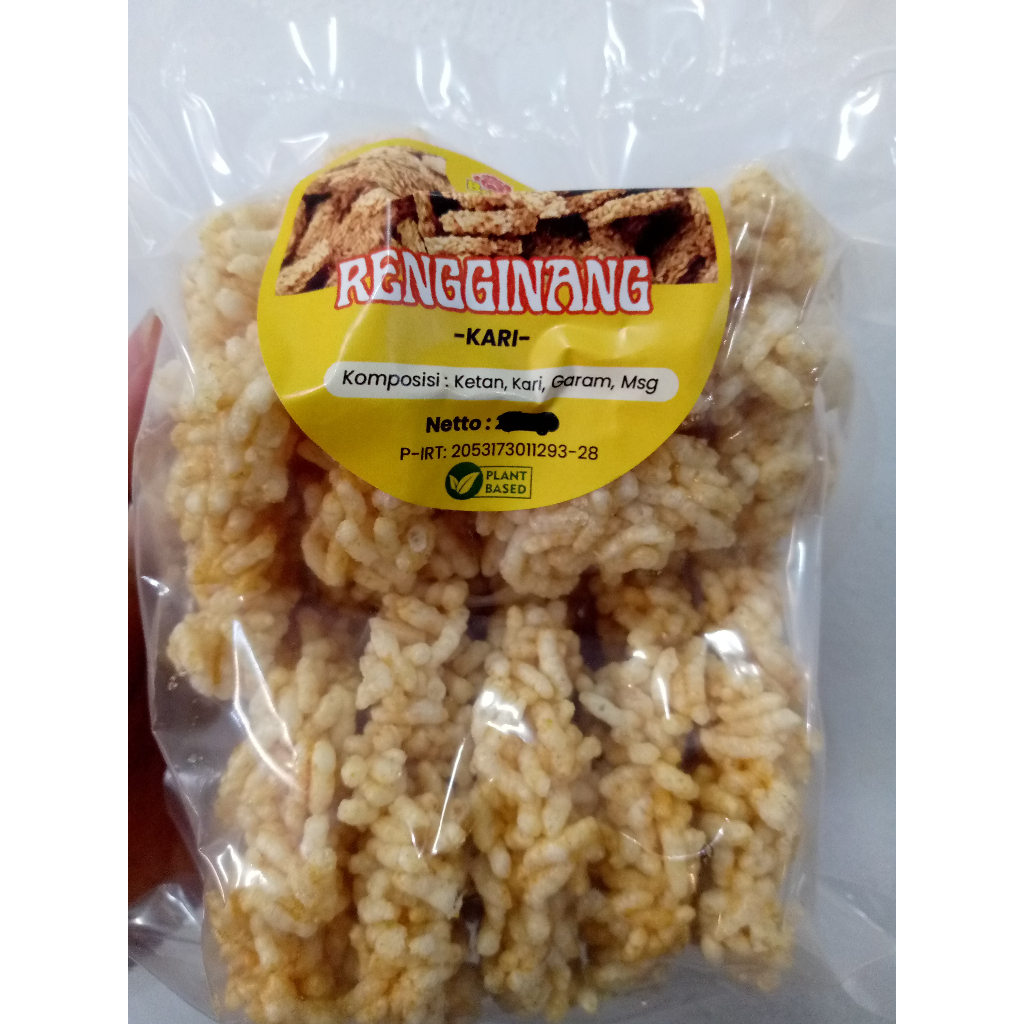 

Botan Kerupuk Rengginang Vegan Vegetarian Sudah Goreng Siap Makan Snack Krupuk