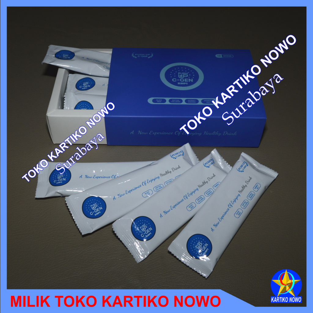 

Kopi instan dalam kemasan - perbox isi 12 sachet Kopi C-Gen