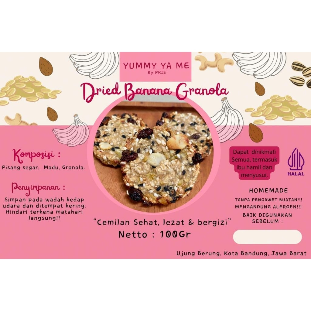 

Banana Honey Granola Crunch