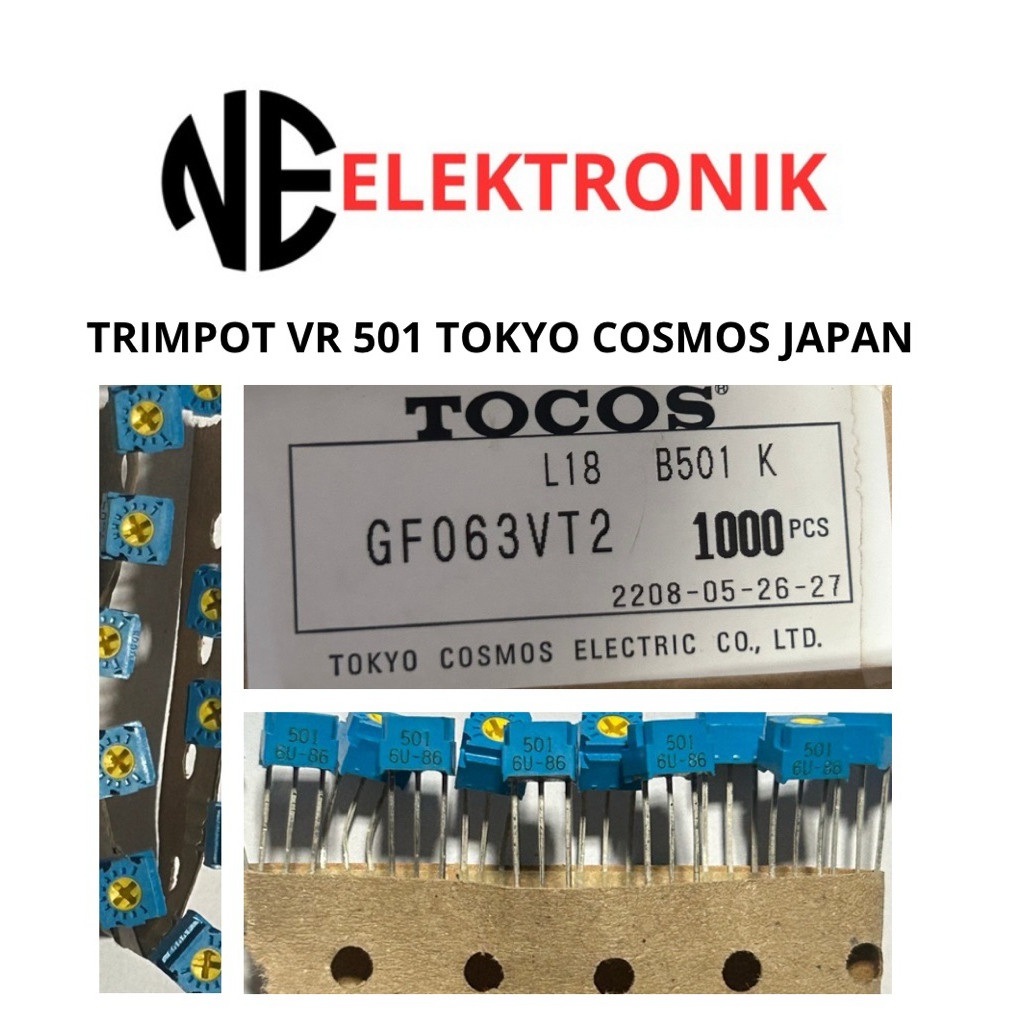 Trimpot VR 501 Tokyo Cosmos Japan Original