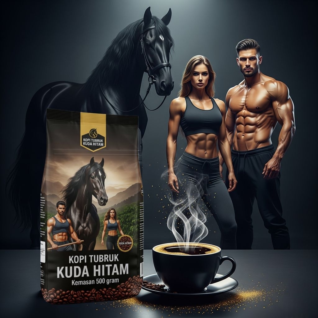 

Kopi Stamina Gairah Pasutri - Kopi Tubruk Hitam Spesial Pria & Wanita