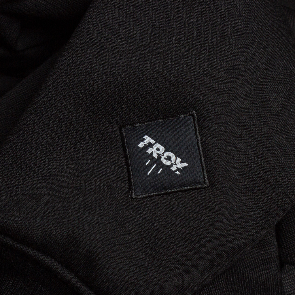 Troy Company Hoodie Zipper Balaclava Black Capoeira Flow - Hoodie Zipper Ninja Balaclava Hitam ZBH 3177